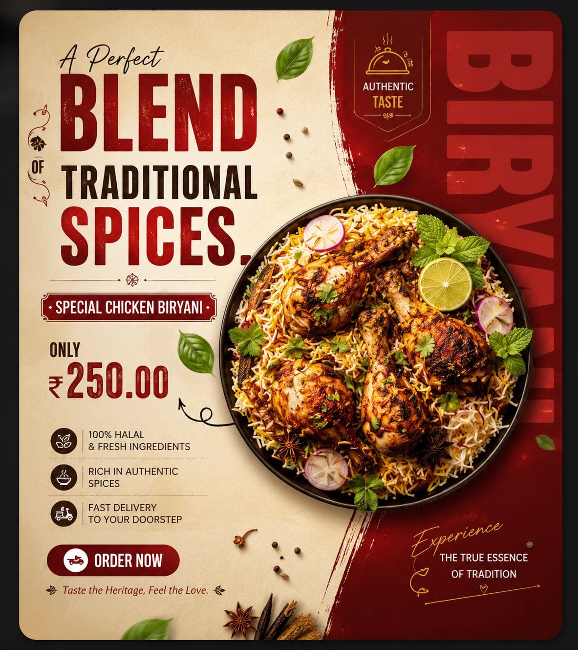 A Perfect Blend of Traditional Spices